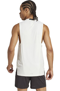 adidas camiseta tirantes fitness hombre D4T INT. TANK vista trasera
