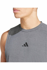 adidas camiseta tirantes fitness hombre D4T TANK vista detalle