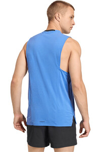 adidas camiseta tirantes fitness hombre DESIGNED FOR TRAINING WORKOUT vista trasera