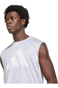 adidas camiseta tirantes fitness hombre ESSENTIALS BRANDLOVE vista detalle