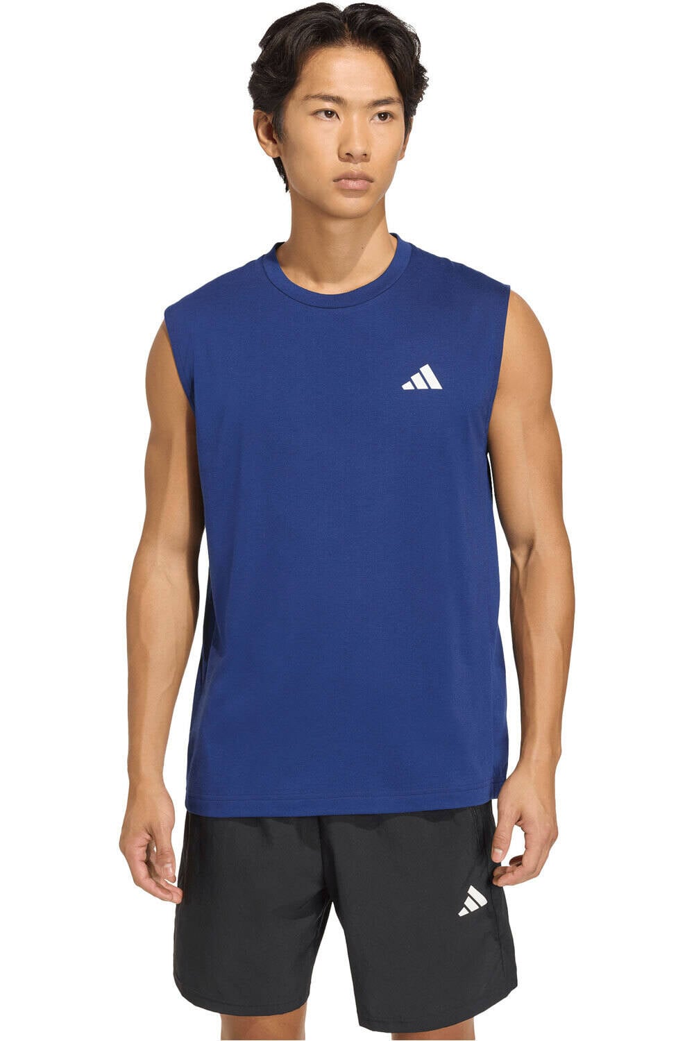 adidas camiseta tirantes fitness hombre FEELREADY vista frontal