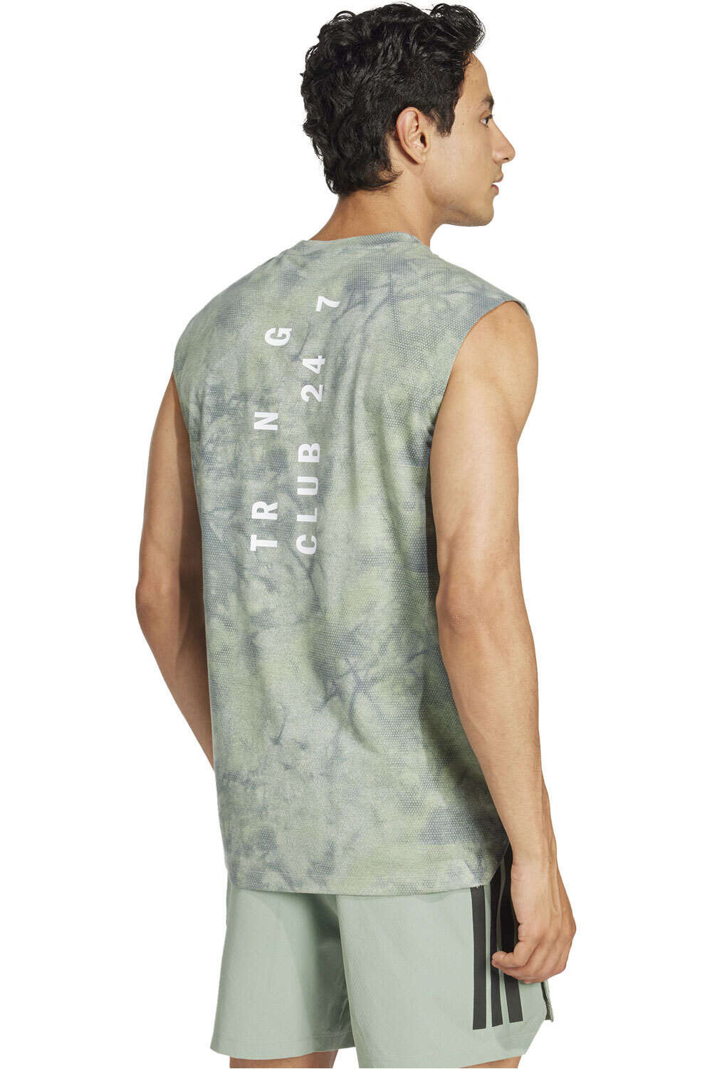 adidas camiseta tirantes fitness hombre POWER AOP TANK vista trasera