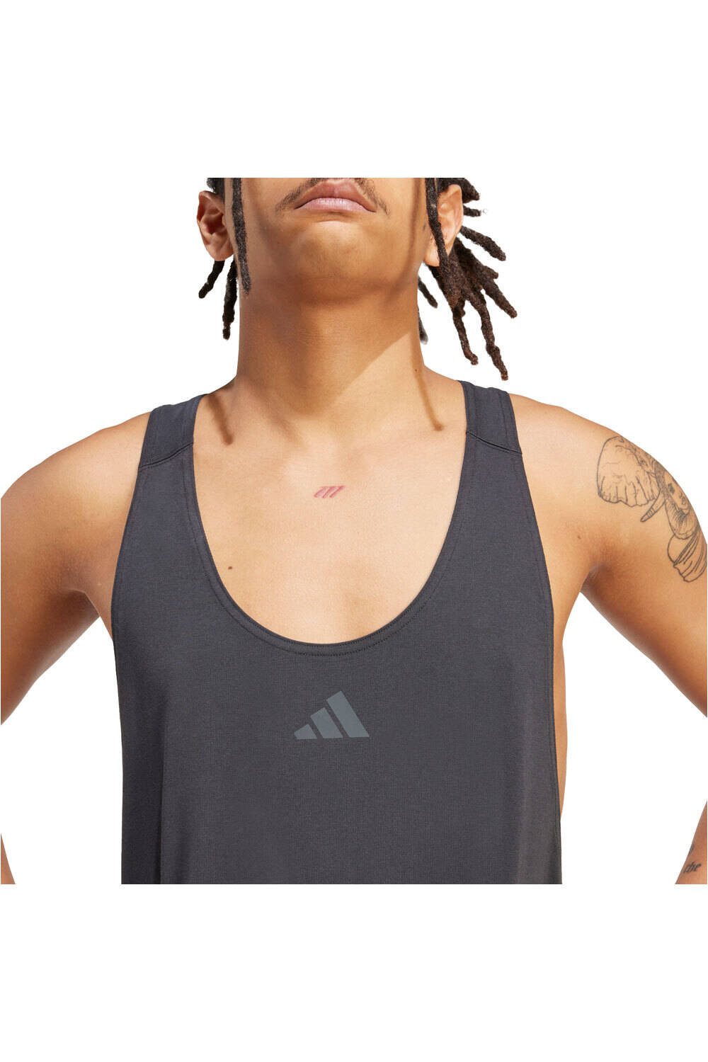 adidas camiseta tirantes fitness hombre POWER STRINGER vista detalle