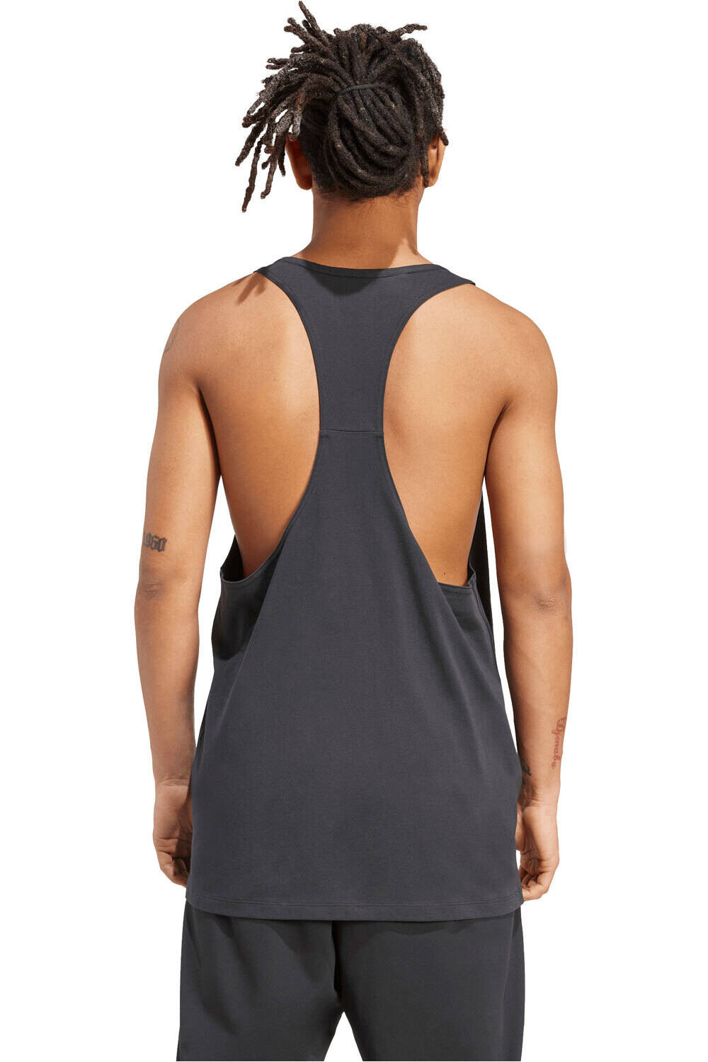 adidas camiseta tirantes fitness hombre POWER STRINGER vista trasera