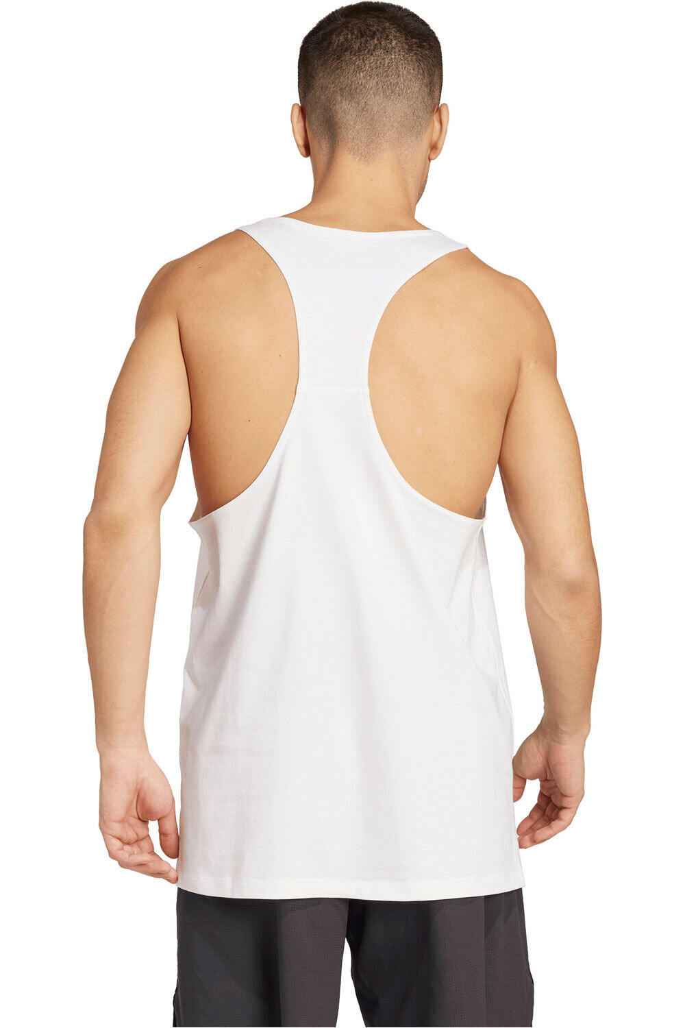 adidas camiseta tirantes fitness hombre POWER STRINGER vista trasera