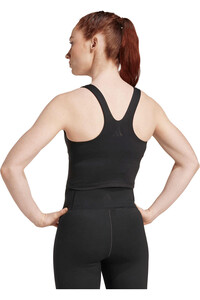 adidas camiseta tirantes fitness mujer IMPACTO MEDIO ADIDAS ALL ME vista trasera