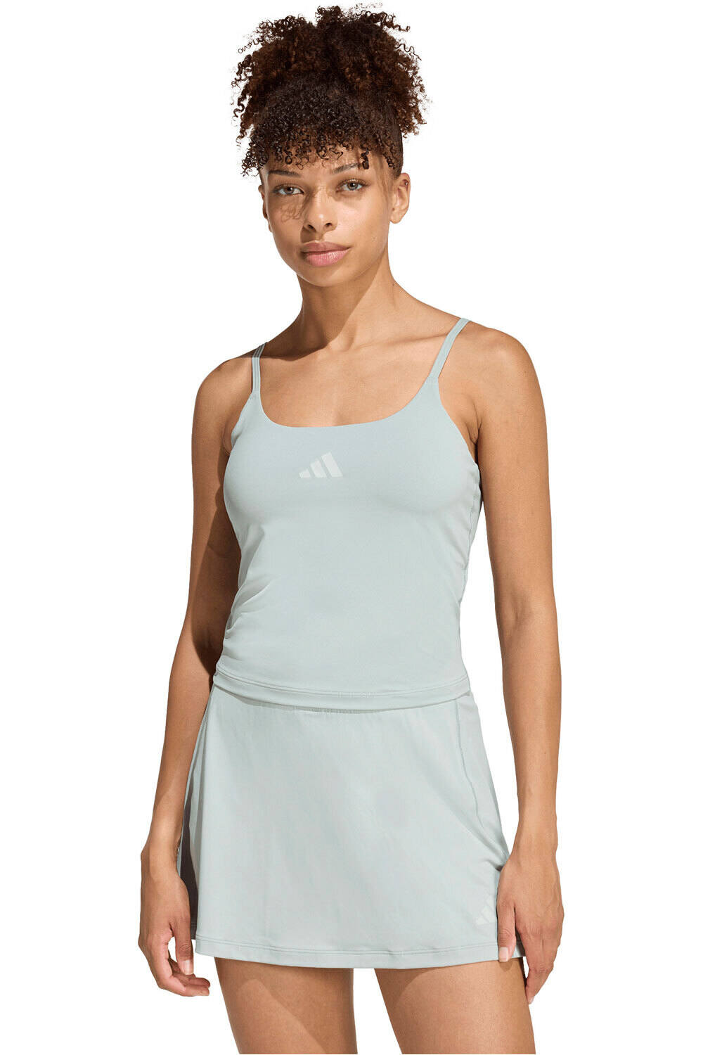 adidas camiseta tirantes fitness mujer INTEGRADO OPTIME LIGHT-SUPPORT vista frontal