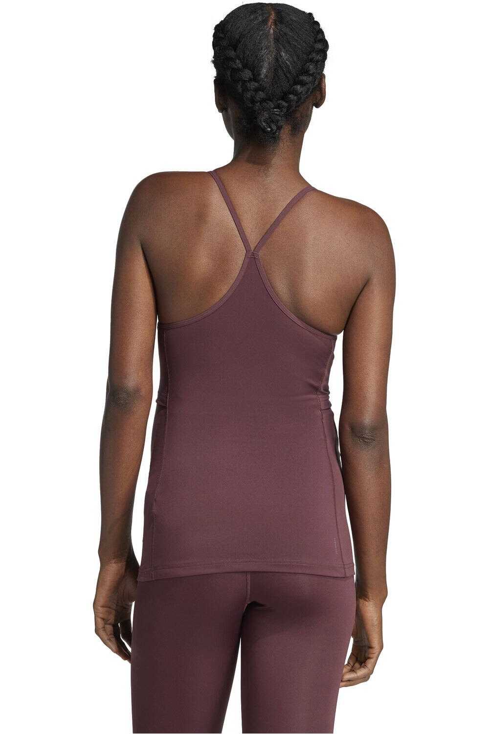 adidas camiseta tirantes fitness mujer MAT TK vista trasera