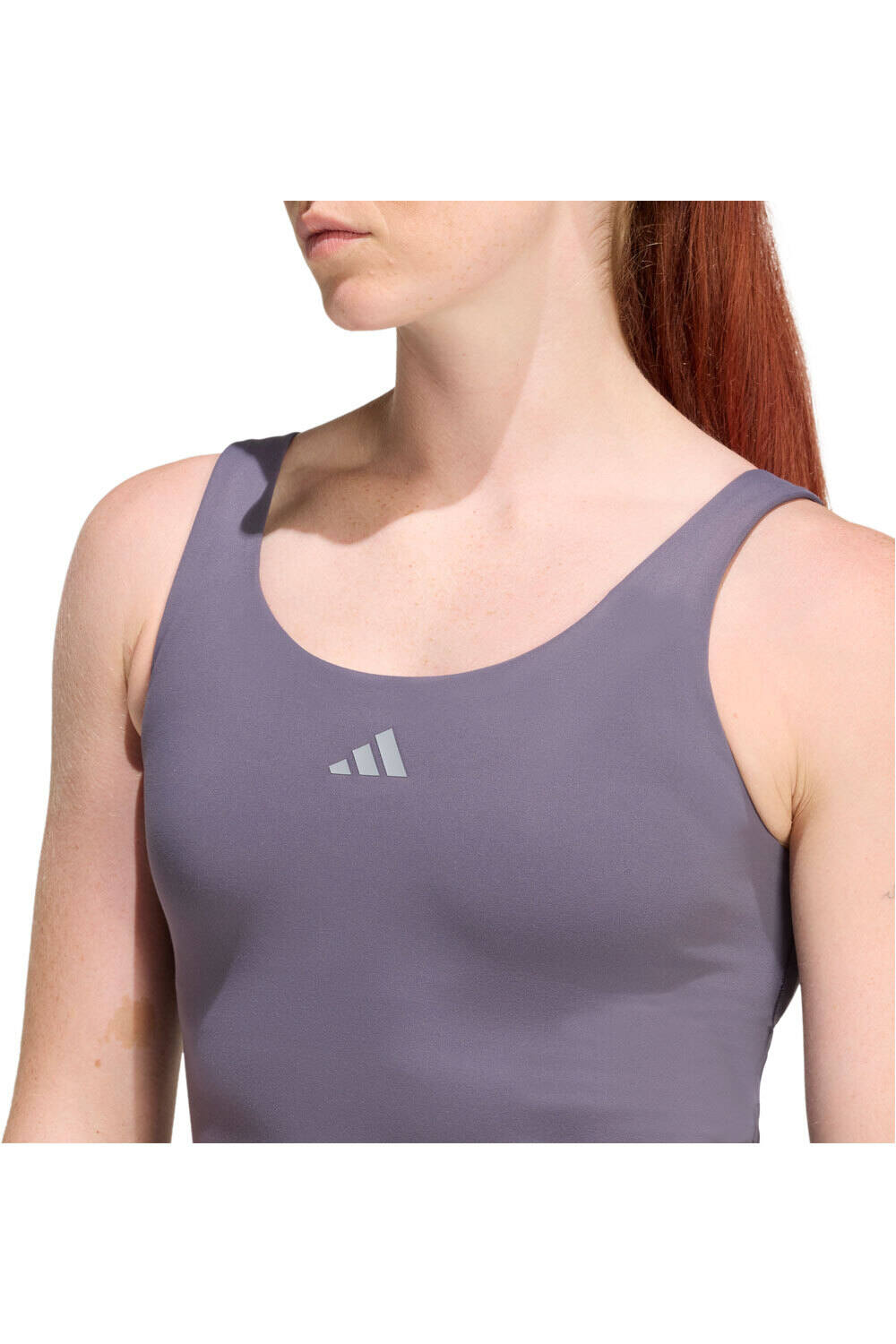 adidas camiseta tirantes fitness mujer STUDIO ALL ME vista detalle