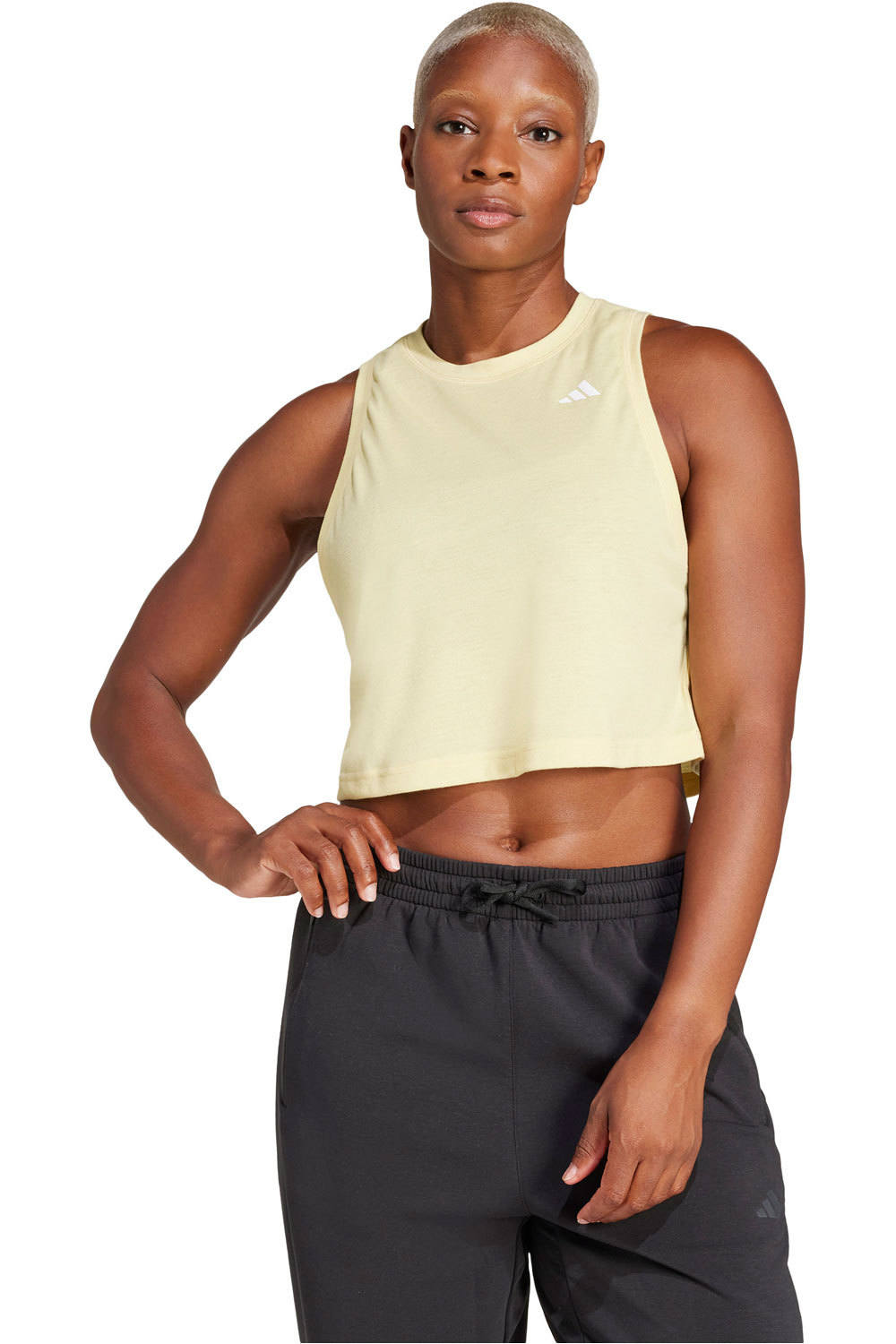 adidas camiseta tirantes fitness mujer TE TANK vista frontal