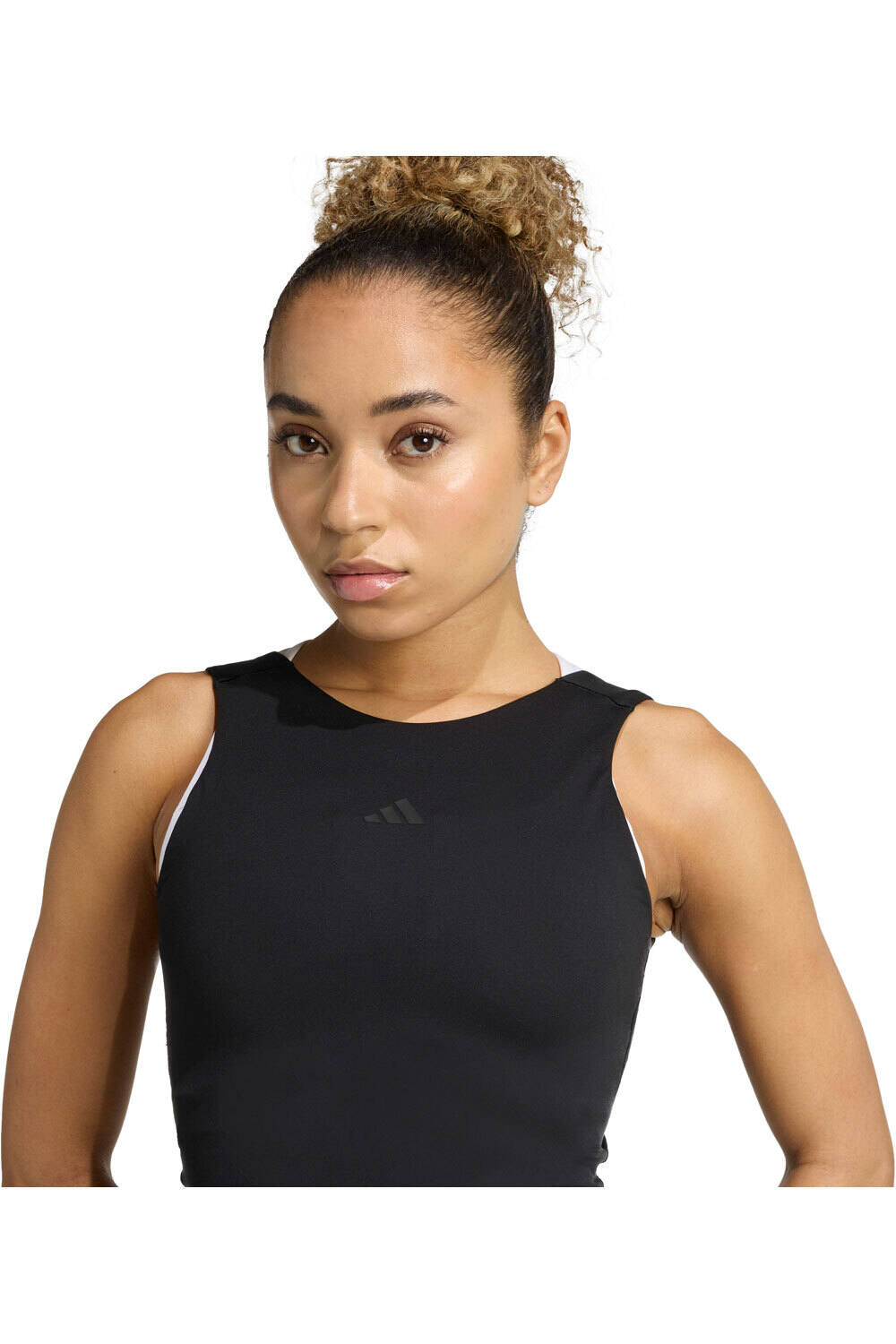 adidas camiseta tirantes fitness mujer TIRANTES YOGA MOTION vista detalle