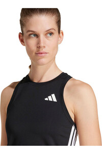 adidas camiseta tirantes fitness mujer TRAIN ESSENTIALS WORKOUT 3 BANDAS vista detalle
