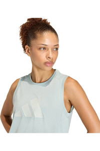 adidas camiseta tirantes fitness mujer WE LOGO TK vista detalle