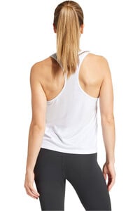 adidas camiseta tirantes fitness mujer WE MIN TK vista trasera