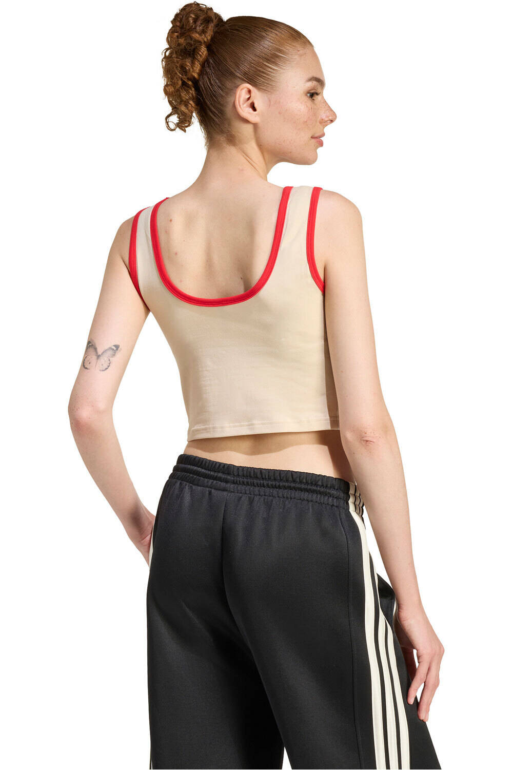 adidas camiseta tirantes mujer STADIUM vista trasera