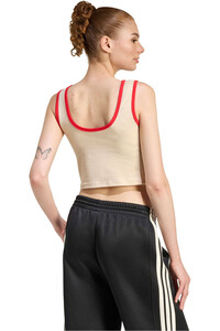 adidas camiseta tirantes mujer STADIUM vista trasera