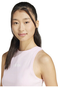 adidas camiseta tirantes mujer W LIN SJ TK vista detalle