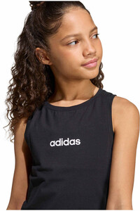 adidas camiseta tirantes niño LINEAR vista detalle
