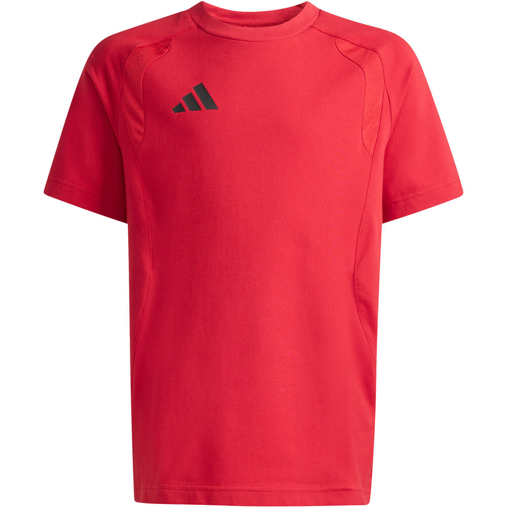 adidas camisetas entrenamiento futbol manga corta niño Camiseta Tiro Travel vista detalle