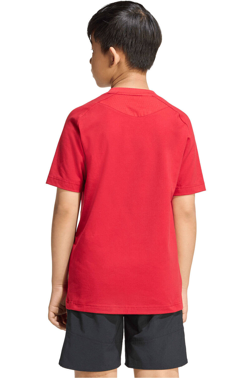 adidas camisetas entrenamiento futbol manga corta niño Camiseta Tiro Travel vista trasera