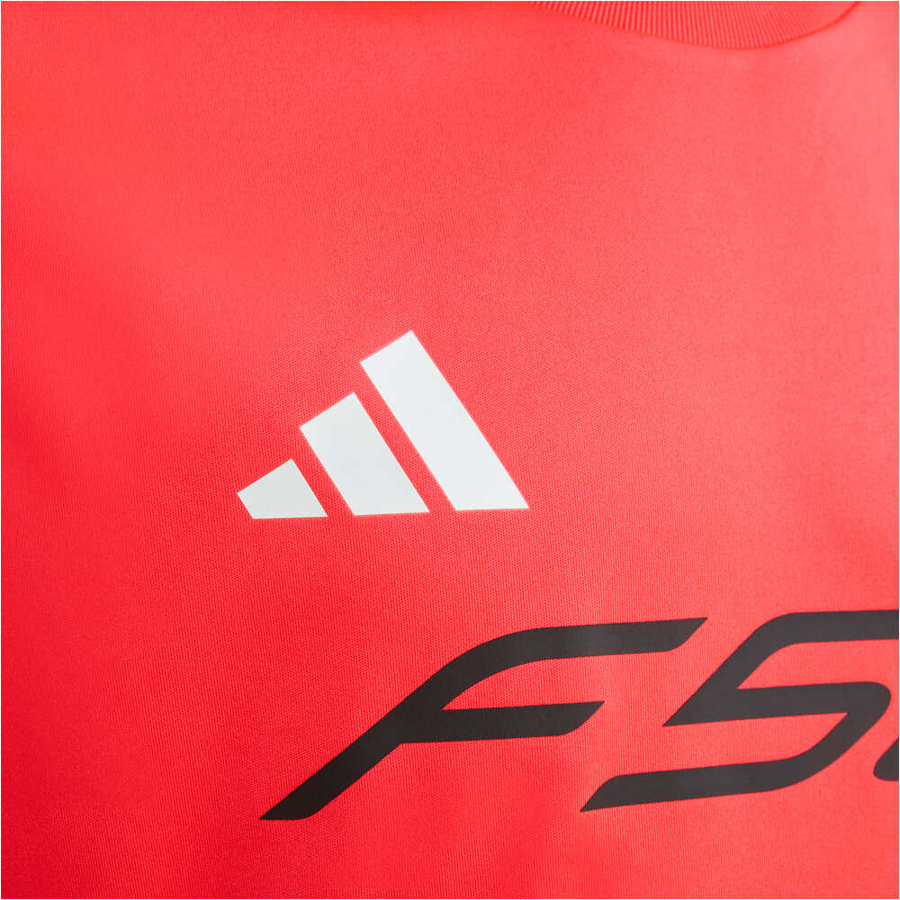 adidas camisetas entrenamiento futbol manga corta niño F50 vista detalle
