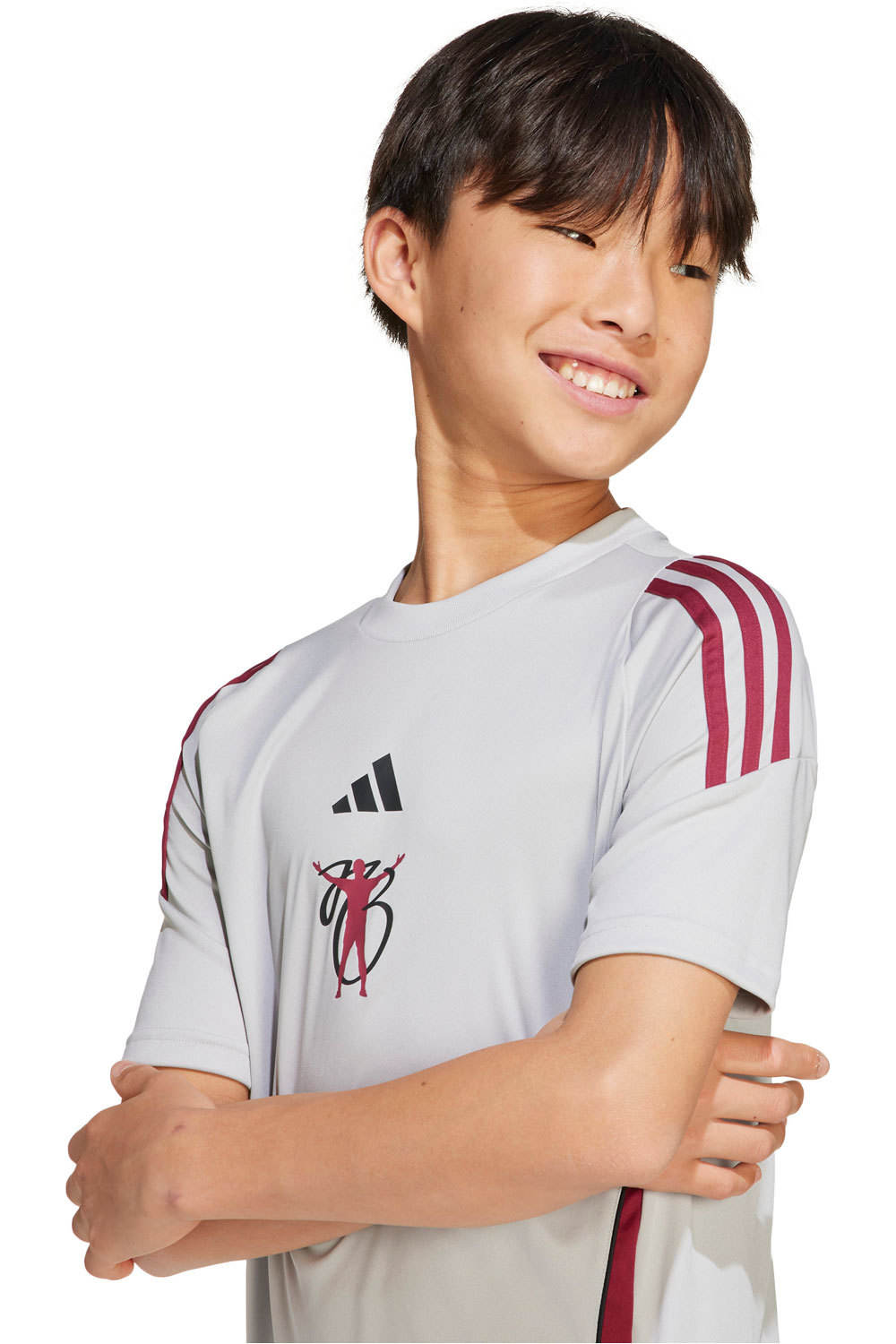 adidas camisetas entrenamiento futbol manga corta niño Jude Bellingham vista detalle