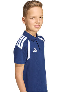 adidas camisetas entrenamiento futbol manga corta niño Polo Tiro26 League vista detalle
