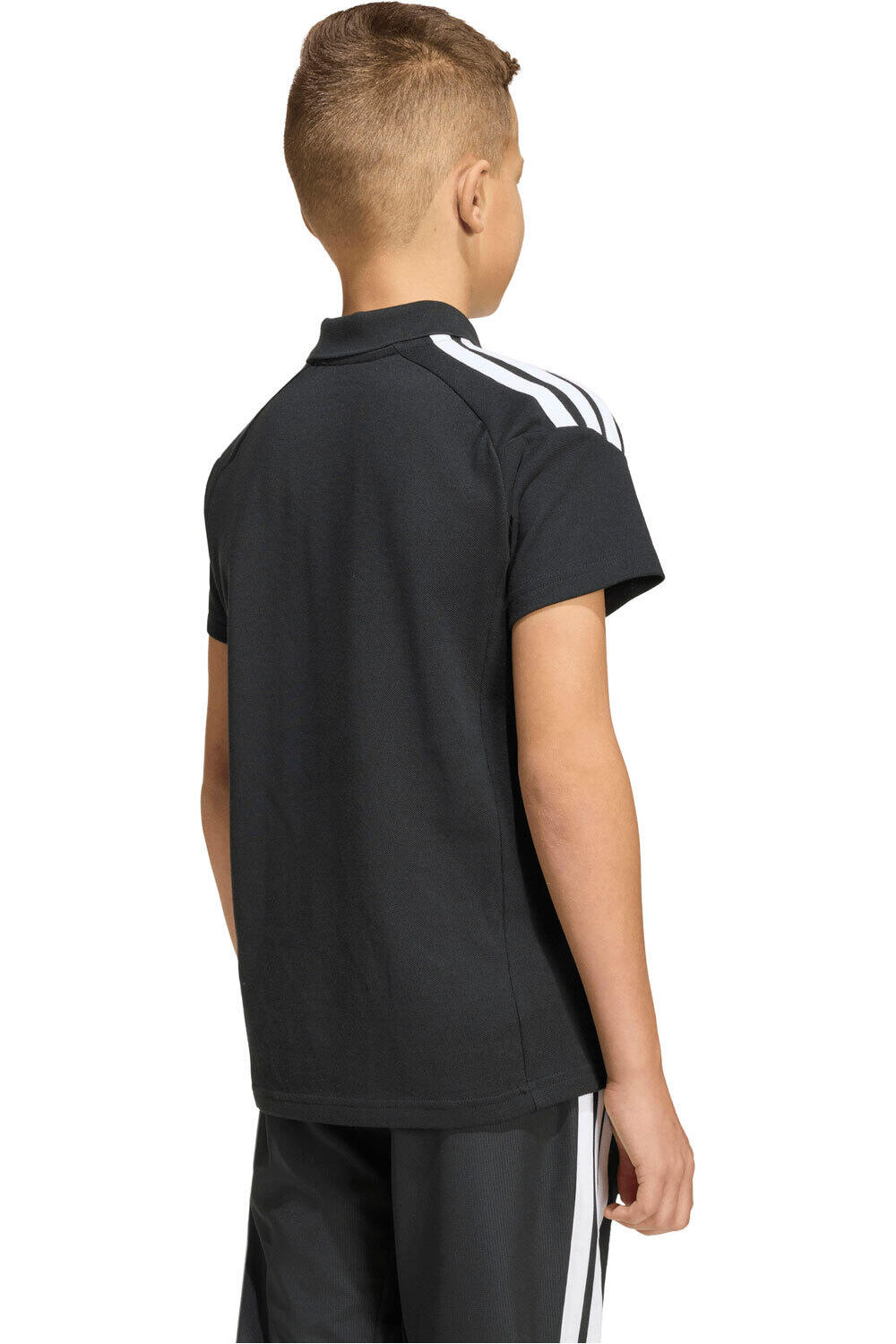 adidas camisetas entrenamiento futbol manga corta niño Polo Tiro26 League vista trasera