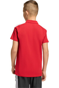 adidas camisetas entrenamiento futbol manga corta niño Polo Tiro26 League vista trasera