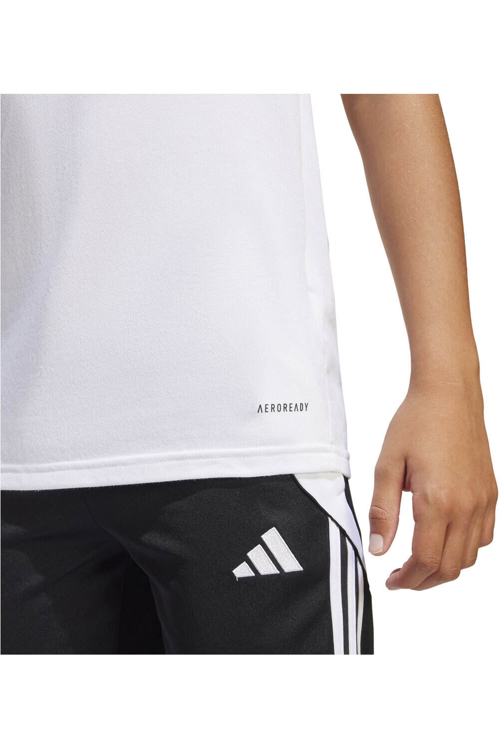 adidas camisetas entrenamiento futbol manga corta niño SQ25 C POLO Y 03