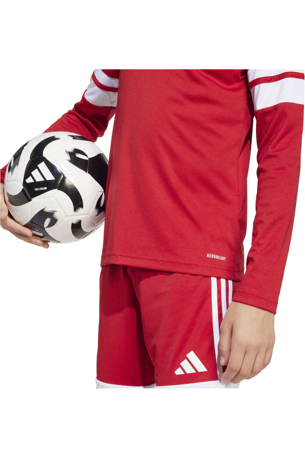 adidas camisetas entrenamiento futbol manga corta niño SQUA25 JSY LY vista detalle