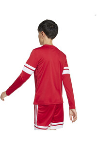 adidas camisetas entrenamiento futbol manga corta niño SQUA25 JSY LY vista trasera