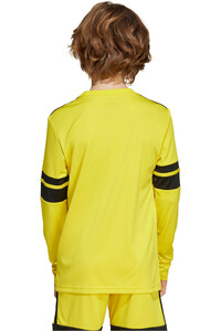 adidas camisetas entrenamiento futbol manga corta niño SQUA25 JSY LY vista trasera
