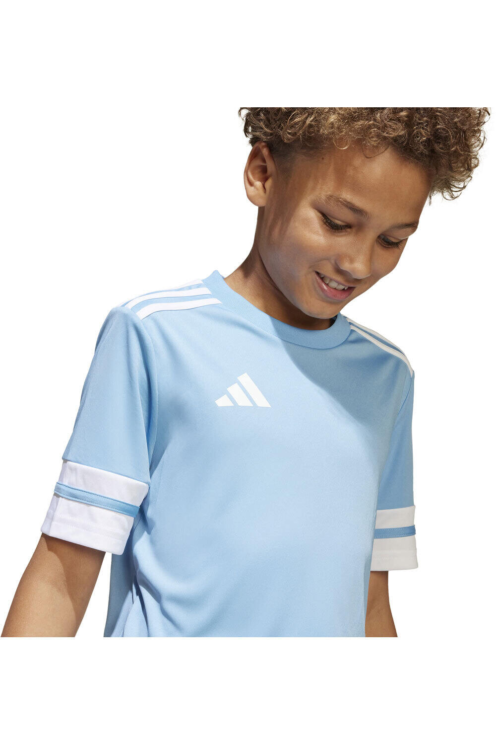 adidas camisetas entrenamiento futbol manga corta niño SQUA25 JSY Y vista detalle