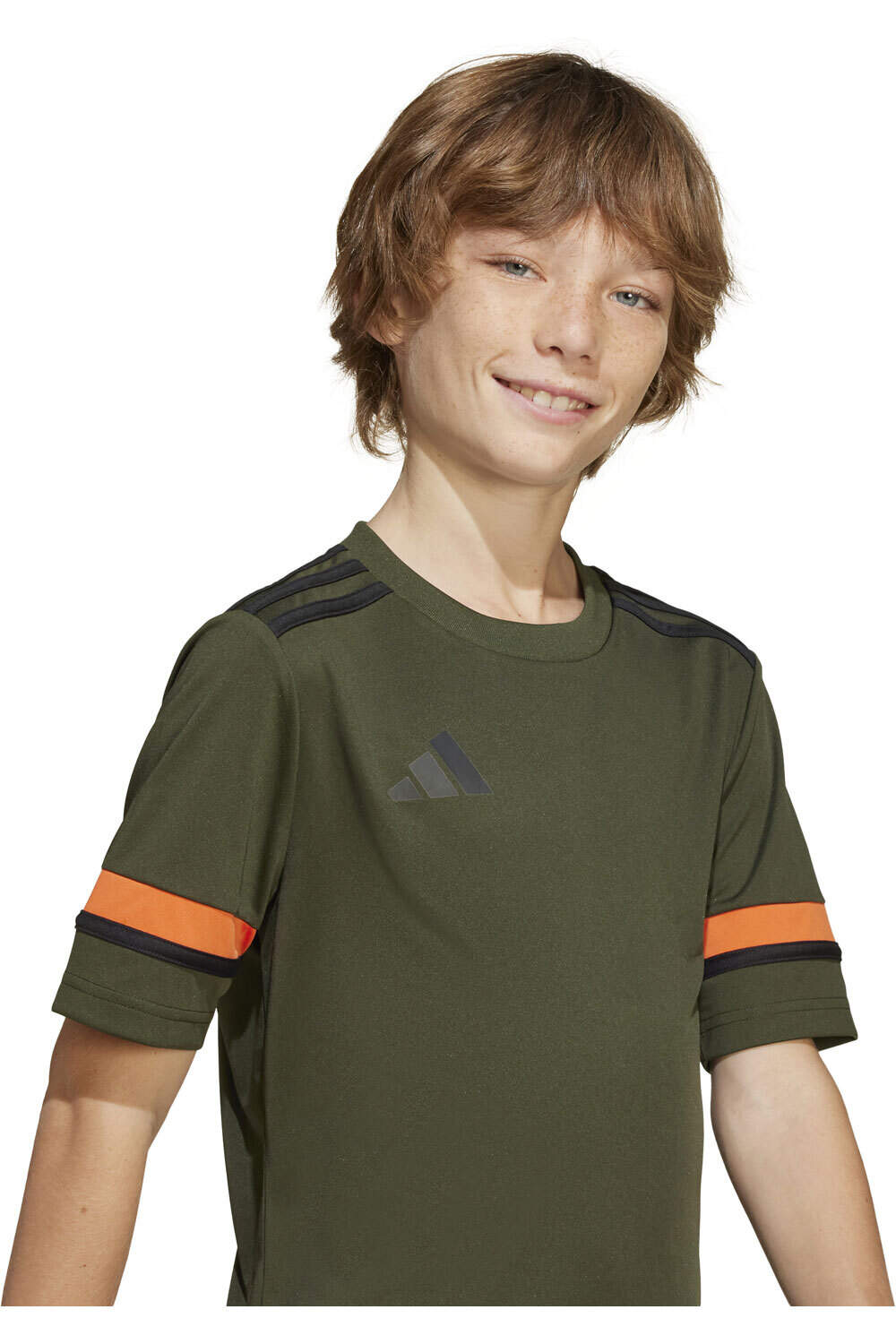 adidas camisetas entrenamiento futbol manga corta niño SQUA25 JSY Y vista detalle