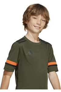 adidas camisetas entrenamiento futbol manga corta niño SQUA25 JSY Y vista detalle
