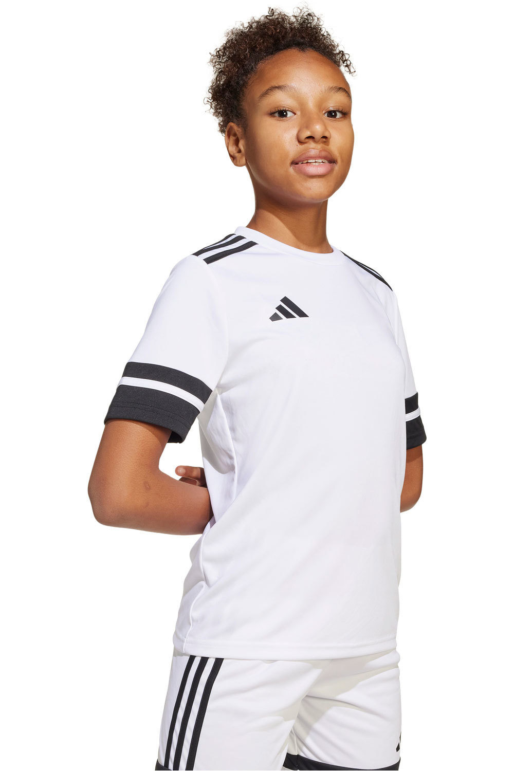 adidas camisetas entrenamiento futbol manga corta niño SQUA25 JSY Y vista frontal