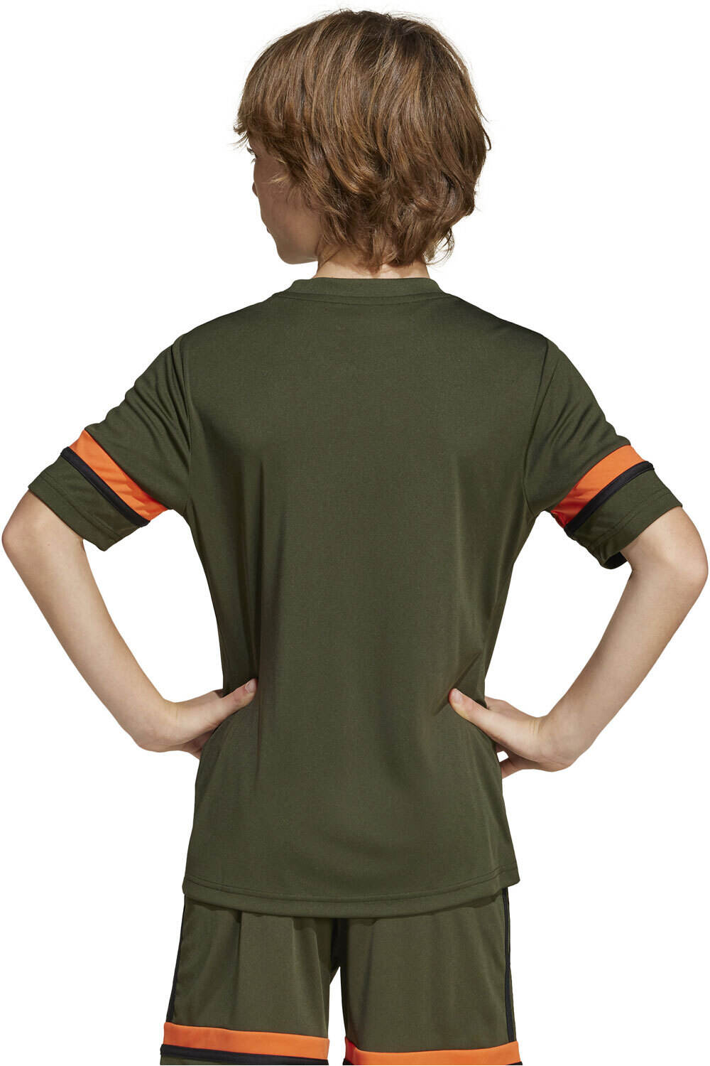 adidas camisetas entrenamiento futbol manga corta niño SQUA25 JSY Y vista trasera