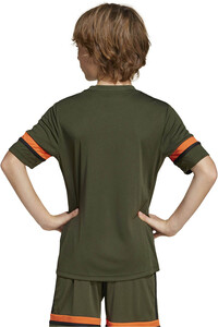 adidas camisetas entrenamiento futbol manga corta niño SQUA25 JSY Y vista trasera