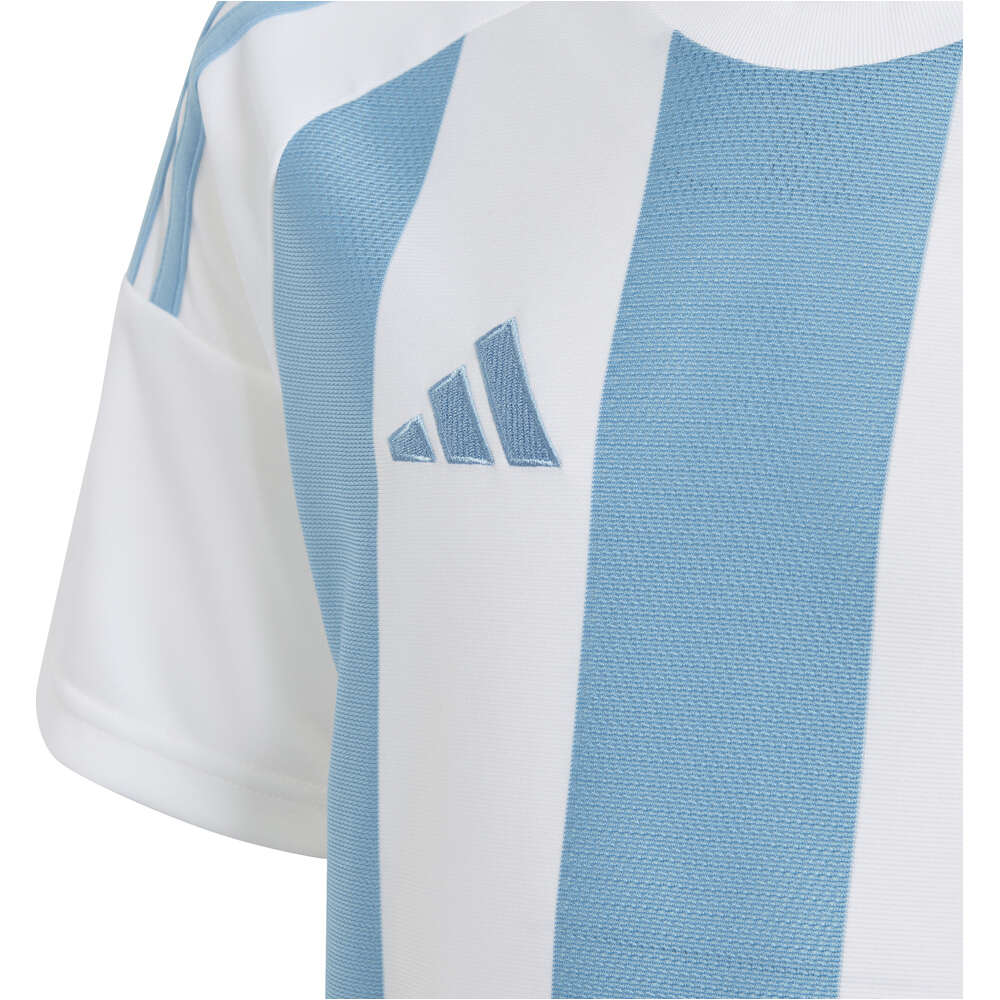 adidas camisetas entrenamiento futbol manga corta niño STRIPED 24 JSYY 03