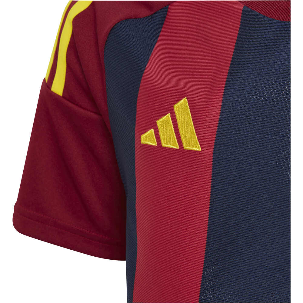 adidas camisetas entrenamiento futbol manga corta niño STRIPED 24 JSYY 03