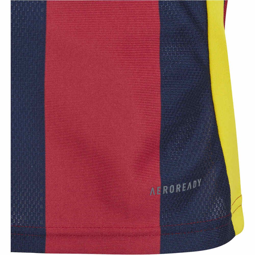 adidas camisetas entrenamiento futbol manga corta niño STRIPED 24 JSYY vista detalle