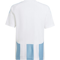adidas camisetas entrenamiento futbol manga corta niño STRIPED 24 JSYY vista trasera