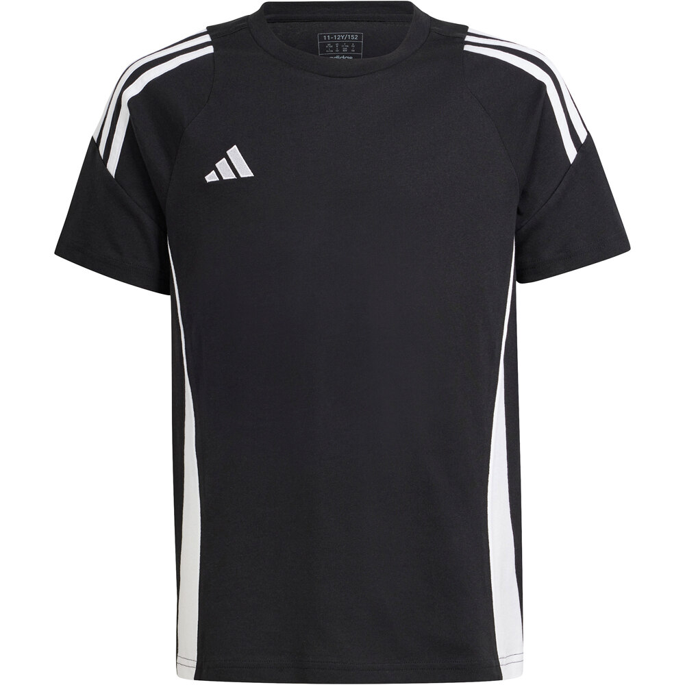 adidas camisetas entrenamiento futbol manga corta niño TIRO24 SWTEEY vista frontal