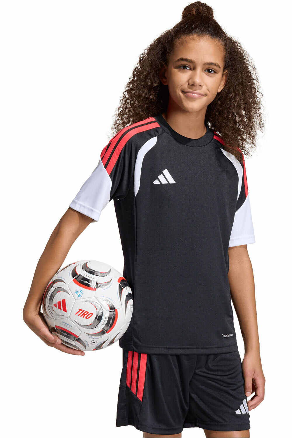 adidas camisetas entrenamiento futbol manga corta niño TIRO26 LEAGUE vista frontal