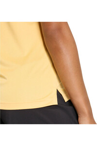adidas camisetas fitness mujer CUELLO PICO ESSENTIALS 03