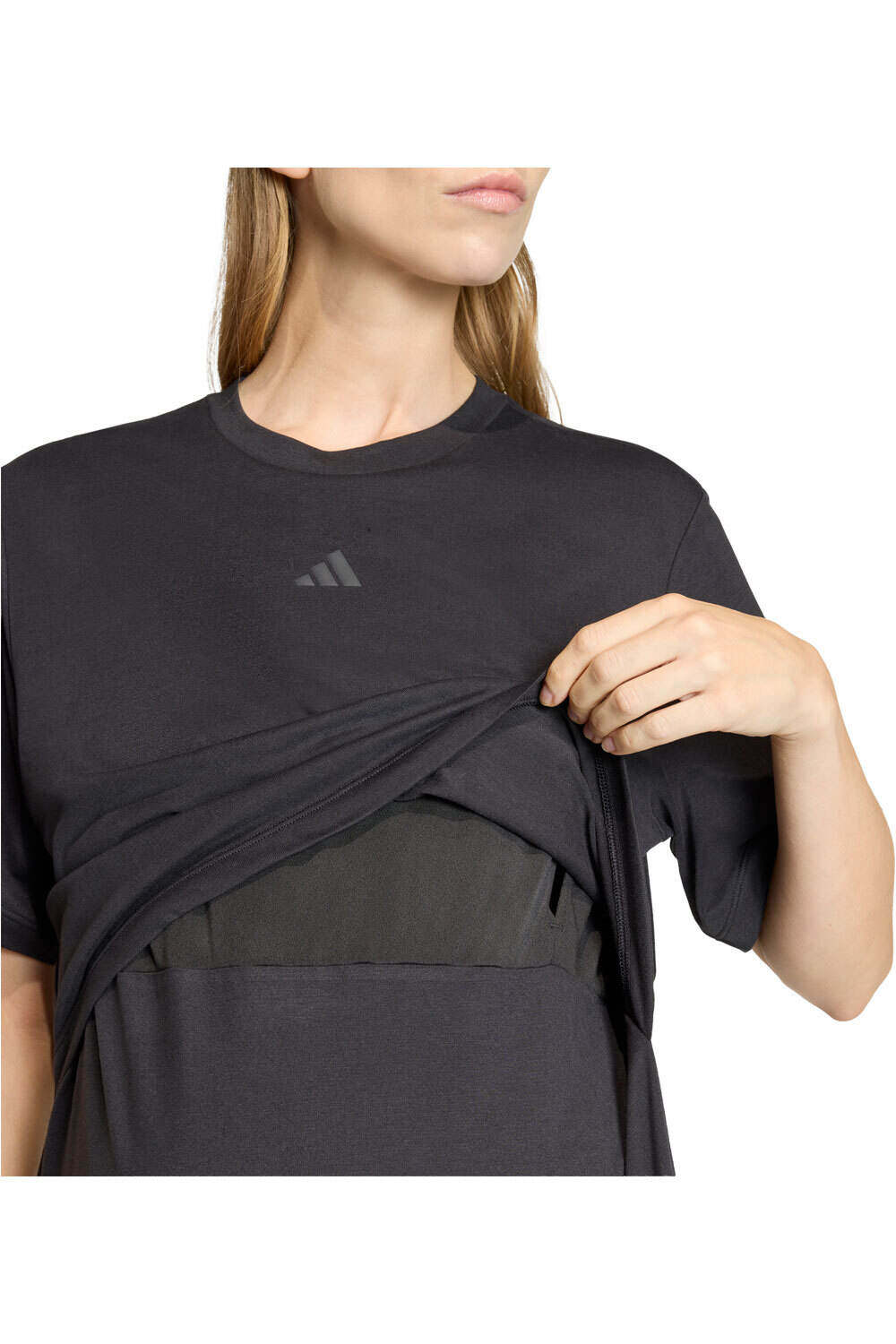 adidas camisetas fitness mujer ENTRENAMIENTO MATERNIDAD vista detalle