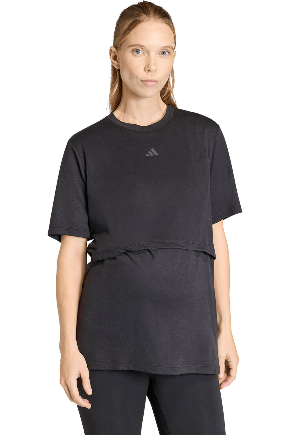 adidas camisetas fitness mujer ENTRENAMIENTO MATERNIDAD vista frontal
