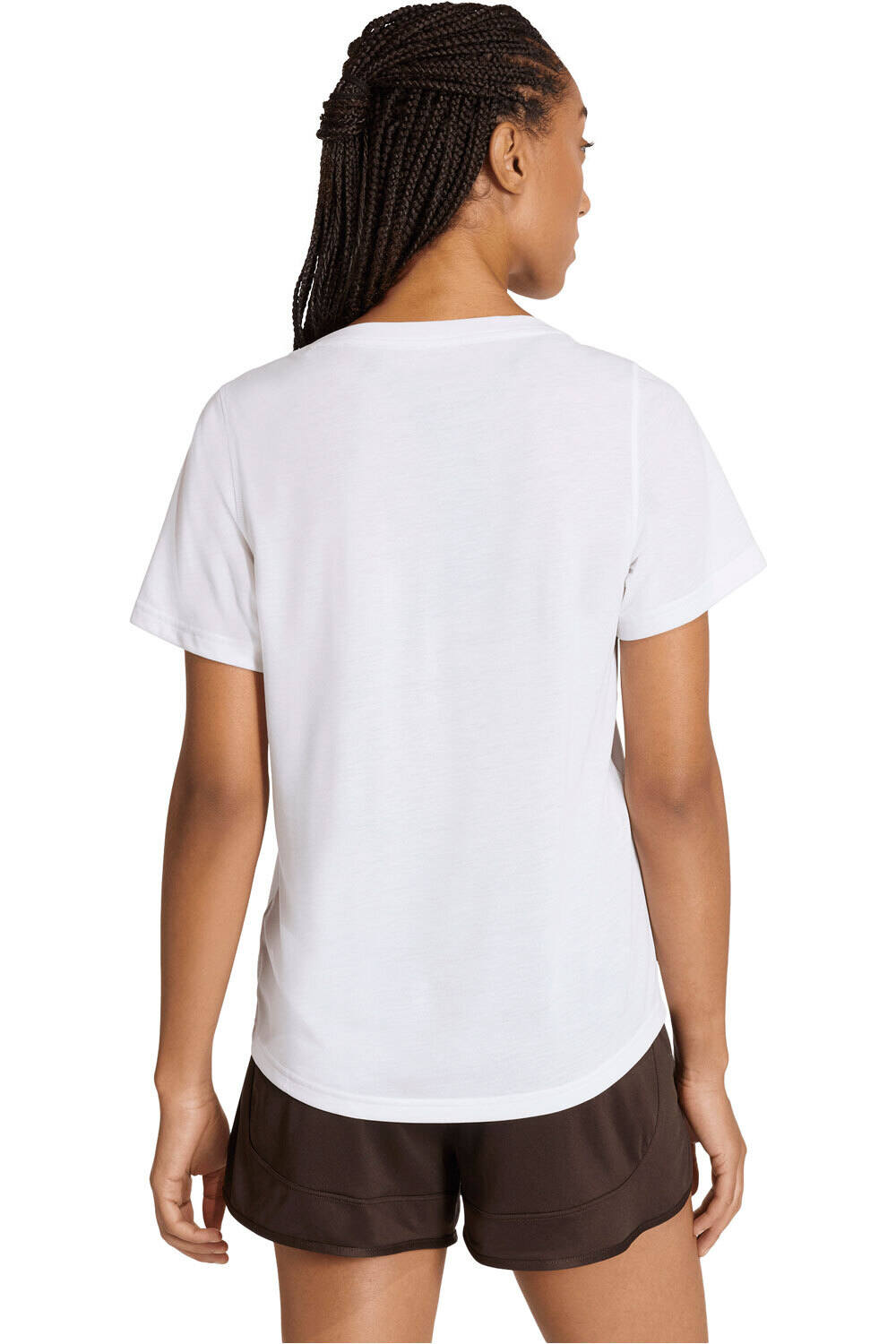 adidas camisetas fitness mujer ESSENTIALS MINIMAL vista trasera