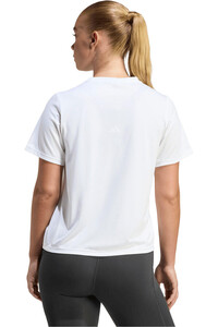 adidas camisetas fitness mujer ESSENTIALS vista trasera
